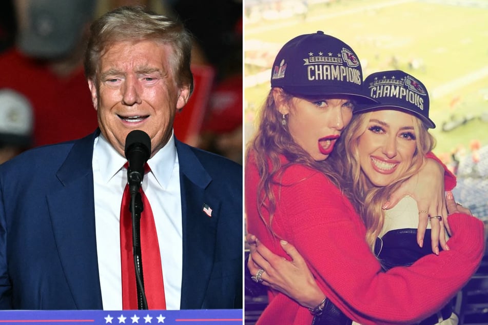 Brittany Mahomes "questioning" Trump support after his attack on Taylor Swift