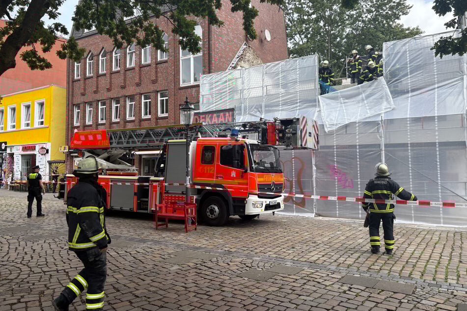 Am Montag hat es in Hamburg einen Arbeitsunfall auf einer Baustelle gegeben.