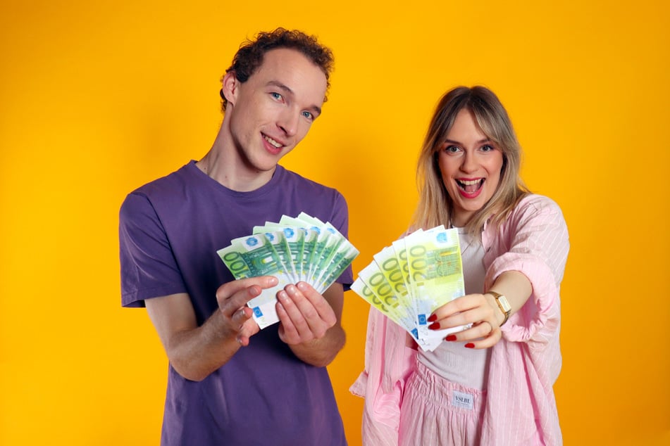Alena und Jakob aus der Morningshow machen Geldträume wahr.