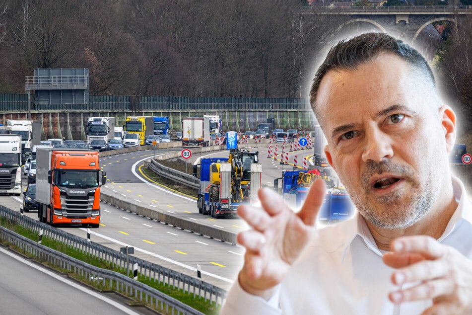 Autobahn-Bauer haben in diesem Jahr allerhand vor: 170 Mio. Euro gilt es, in Sachsen "zu verbuddeln"