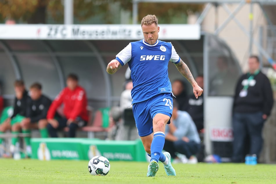 Marcel Franke (32) kann heute in seiner Heimatstadt Dresden nicht auflaufen. Er leidet an einer Bauchmuskelzerrung.
