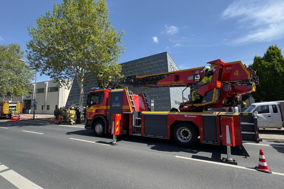 Die Feuerwehr musste nach Löbtau ausrücken.