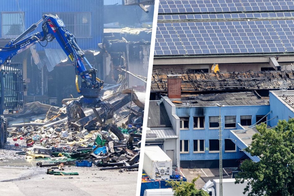 Stuttgart: Brand in Stuttgarter Großmarkt nach 60 Stunden gelöscht: Feuerwehr vermeldet erneut Rauch