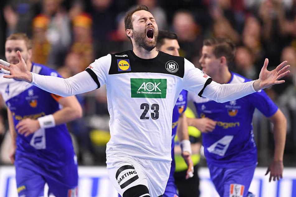 Das DHB-Team um Steffen Fäth braucht gegen Kroatien am Montag "nur" einen Sieg, um vorzeitig ins Halbfinale einzuziehen.