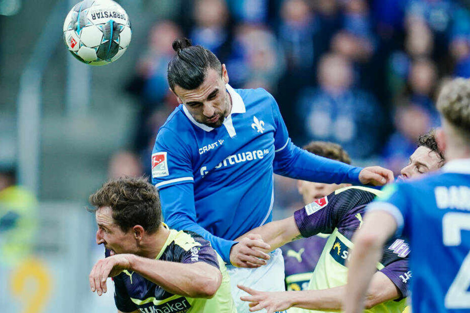 Darmstadt erspielte sich in der zweiten Halbzeit viele Chancen, blieb aber ohne Treffer.