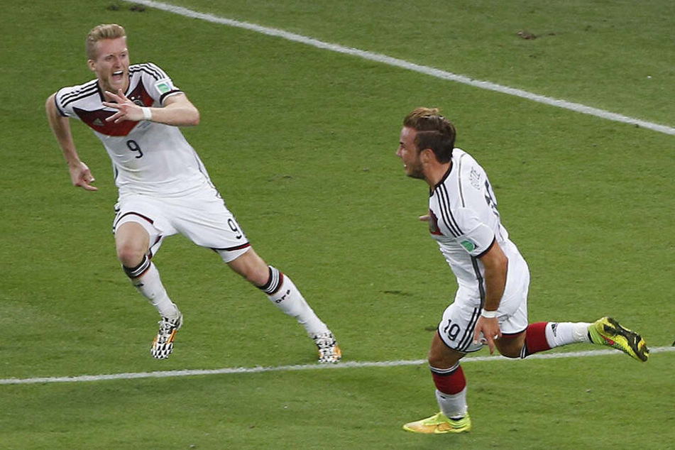 Der wohl größte Moment in Schürrles Fußballer-Laufbahn: 2014 legte er das goldene Tor von WM-Held Mario Götze zum Siegtreffer über Argentinien auf.
