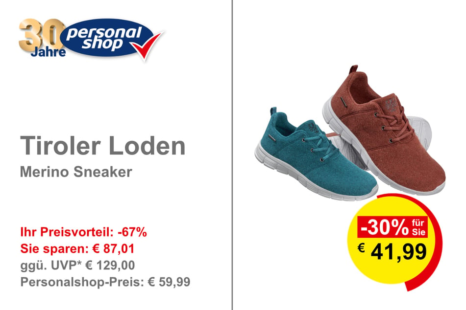 Tiroler Loden Merino Sneaker