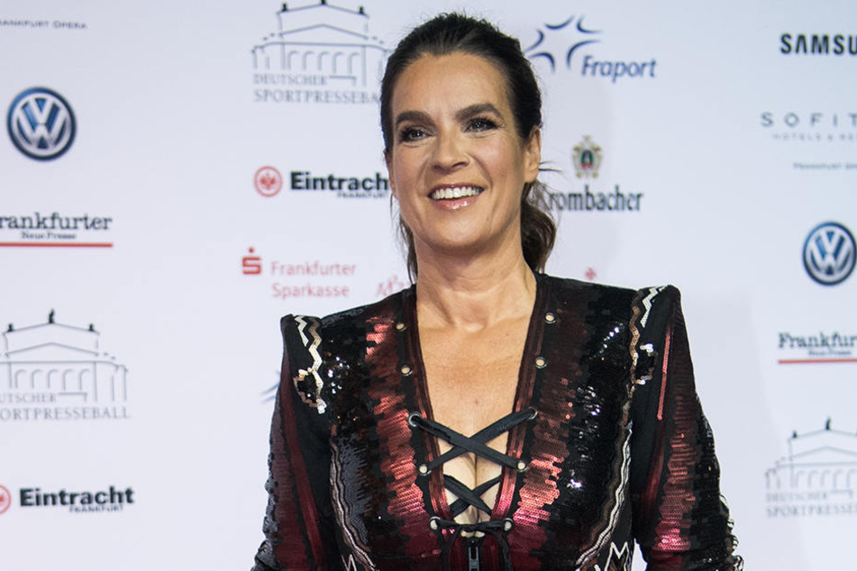 Die Chemnitzerin und Olympiasiegerin Katarina Witt (52) war auch auf dem roten Teppich.