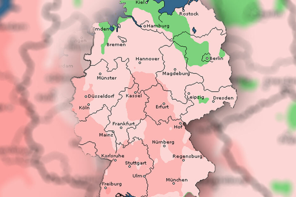 Am Samstag warnen die Meteorologen vor allem im Südwesten vor schweren Sturmböen!