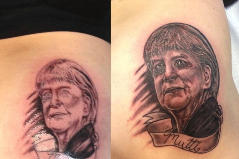 Angela Merkel hat auf dem Po einen bleibenden Eindruck hinterlassen. 