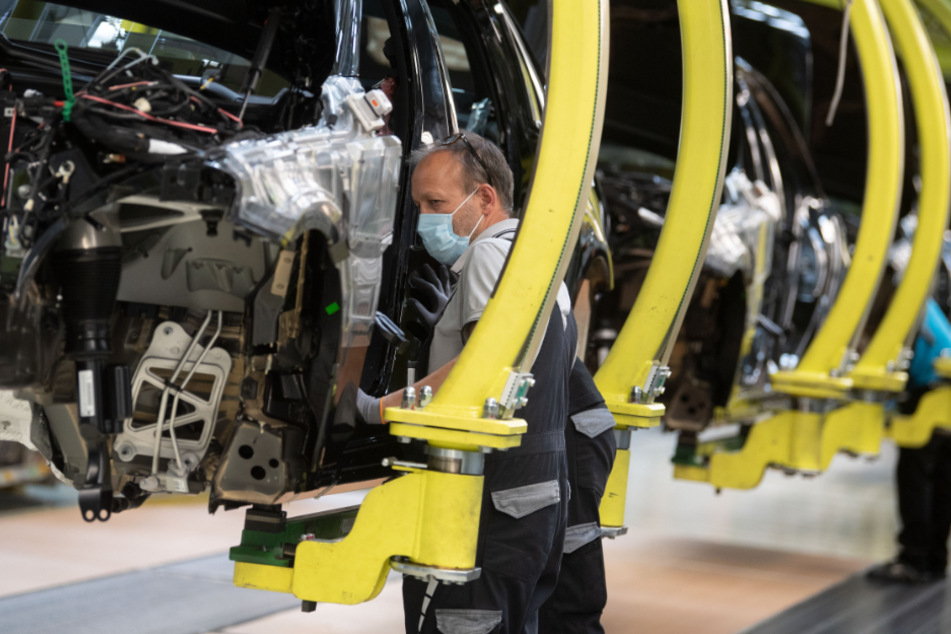Da lief die Produktion noch: Blick ins Daimler-Werk Sindelfingen. (Archiv)