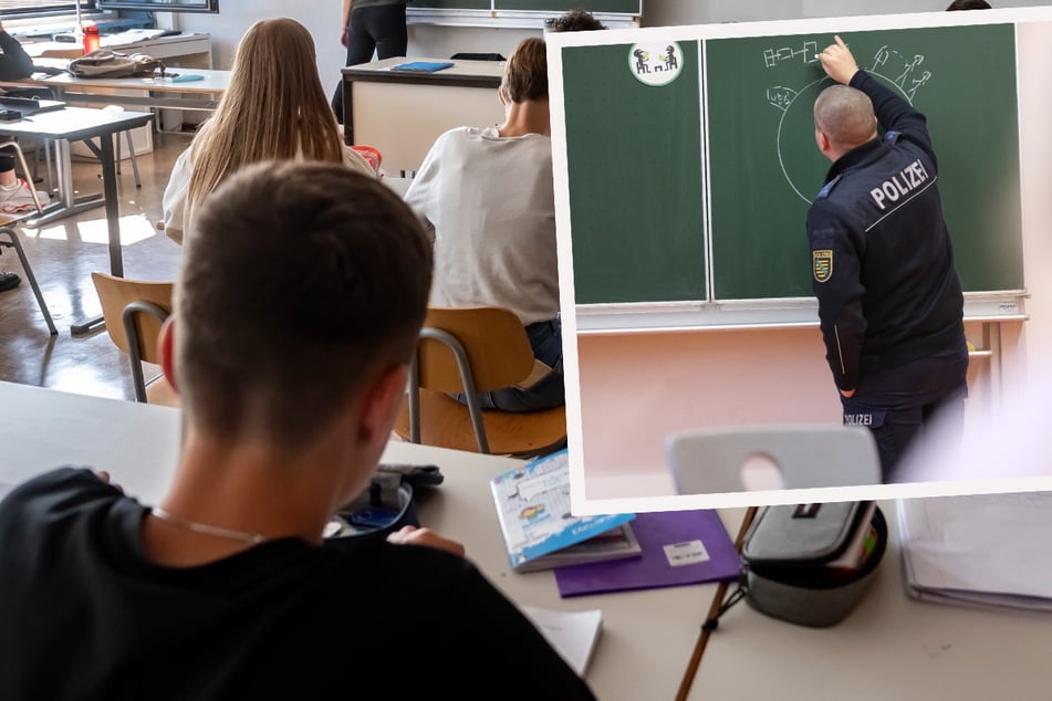 Gewalt an Schulen in Sachsen: Wenn Unterricht nur noch unter Polizeischutz geht