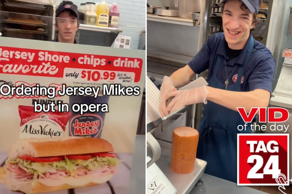 This woman ordered her Jersey Mike's sandwich in full opera style!