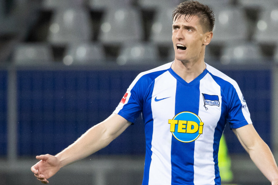 Nach seiner Rückkehr muss Herthas Krzysztof Piatek erstmal in Quarantäne.
