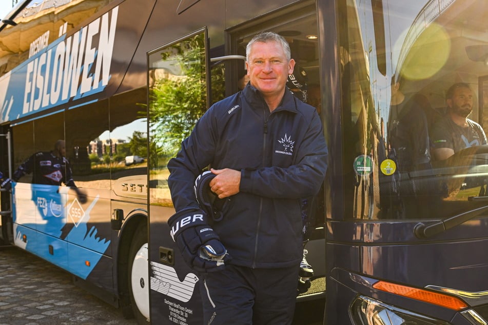 Nach einer langen Busfahrt hatte Niklas Sundblad am Mittwochabend allen Grund zur Freude.