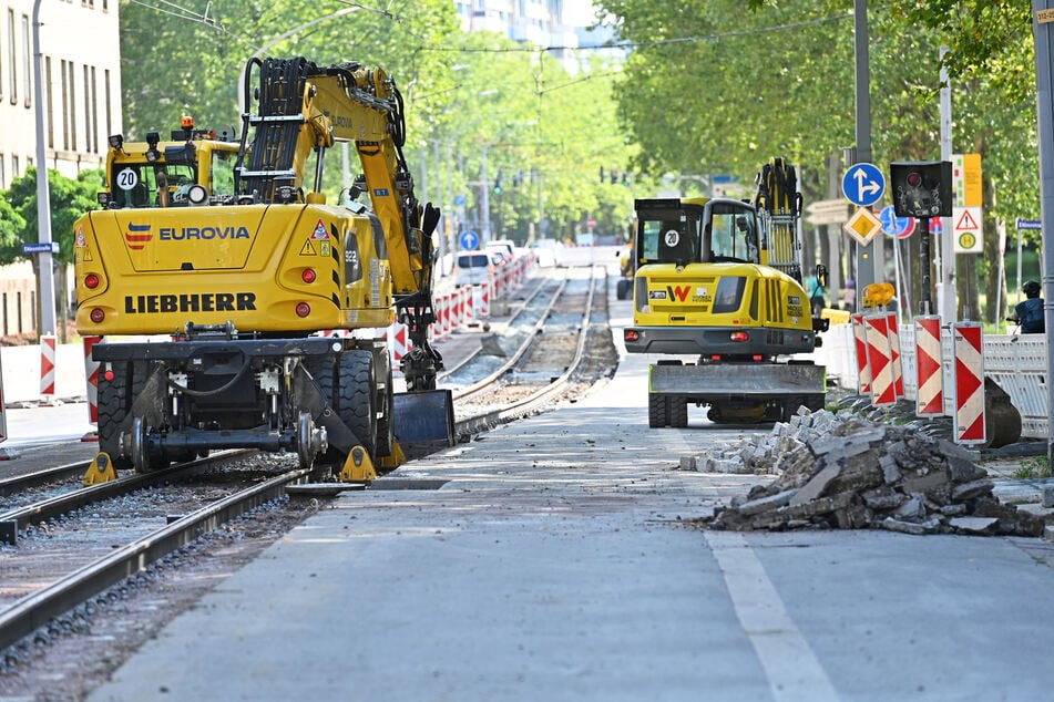 Sperrung in Dresden dauert länger: Das ist der Grund