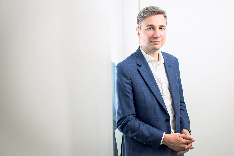 Baubürgermeister Stephan Kühn (41, Grüne) setzt auf Radvorrang-Routen.