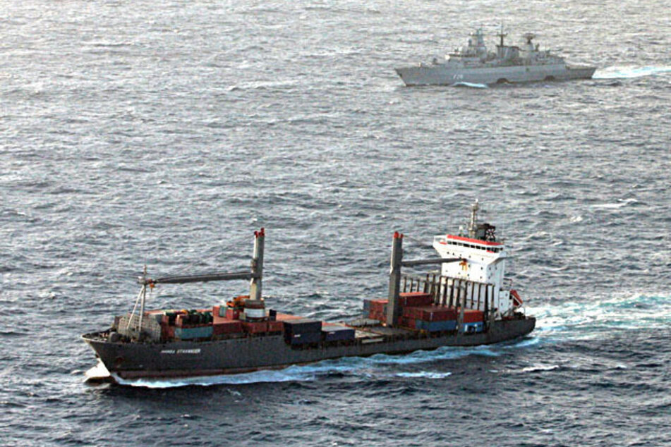 In the sea off the coast of Somalia, pirate attacks have been frequent in recent years (symbolic image).