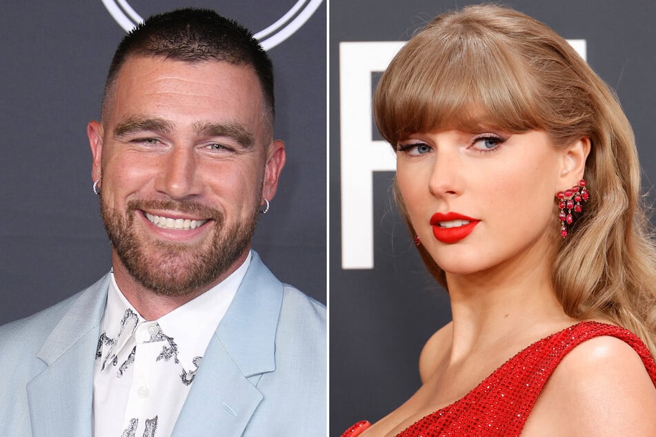 Taylor Swift (r.) and Travis Kelce were once again no-shows at the 2025 Met Gala, with the A-list couple reportedly skipping the event due to their busy schedules.
