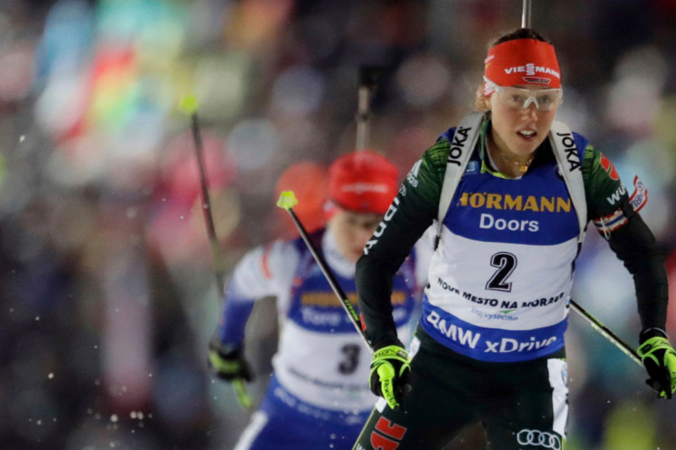 Dahlmeier hatte in der Saison eine lange Biathlon-Pause eingelegt, meldete sich erst kurz vor Weihnachten zurück.