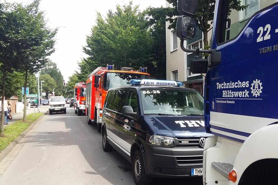 Die 79-Jährige und ihr 80-jähriger Ehemann wurden vorsorglich in ein Krankenhaus gebracht.
