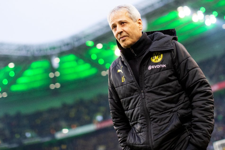 BVB-Coach Lucien Favre war nach dem "sehr schwer" erkämpften Sieg erleichtert.