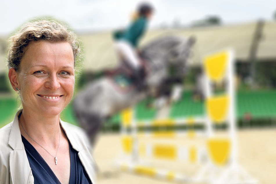 Kati Schöpke (40) leitet die Sächsische Gestütsverwaltung.