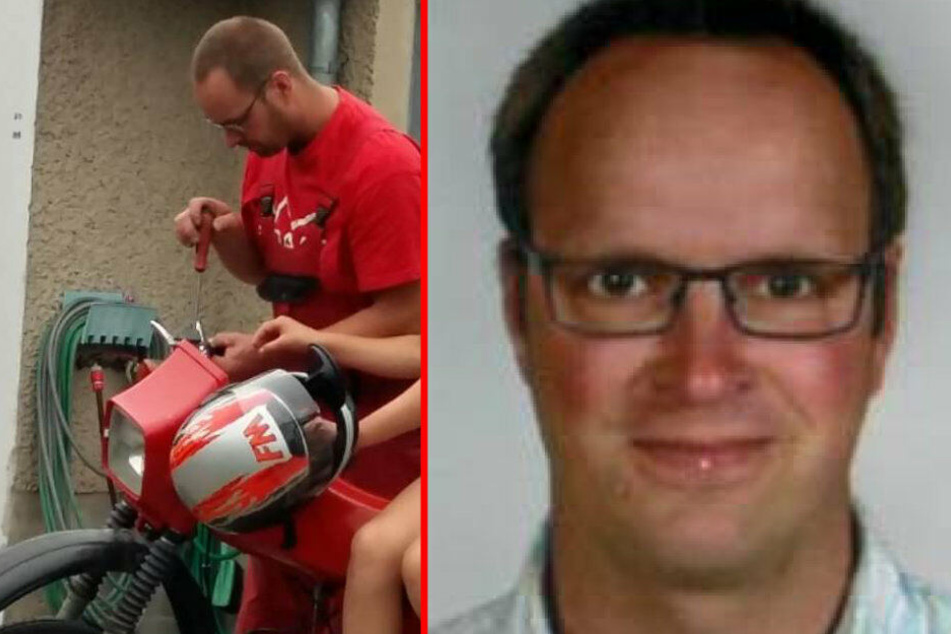 Die Polizei sucht mit diesen Bildern nach dem Vermissten.