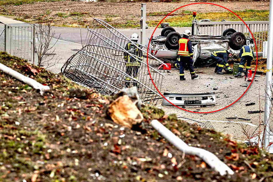 Mit "unangepasster, überhöhter Geschwindigkeit" ging's bergab!