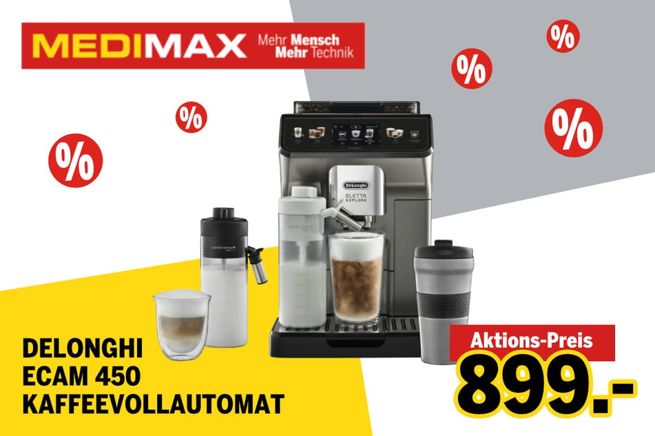 MEDIMAX verkauft f r Delonghi Kaffeevollautomaten gerade krass g nstig