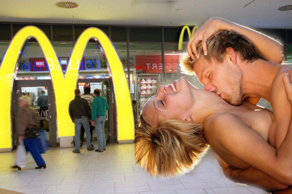 Burger und Pommes essen - und dabei einen Porno schauen? Das haben einige McDonalds Kunden erlebt. (Symbolbild)