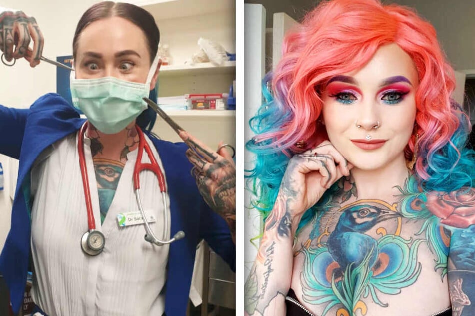 Tattoo-Queen im OP! Diese Ärztin liebt es extrem