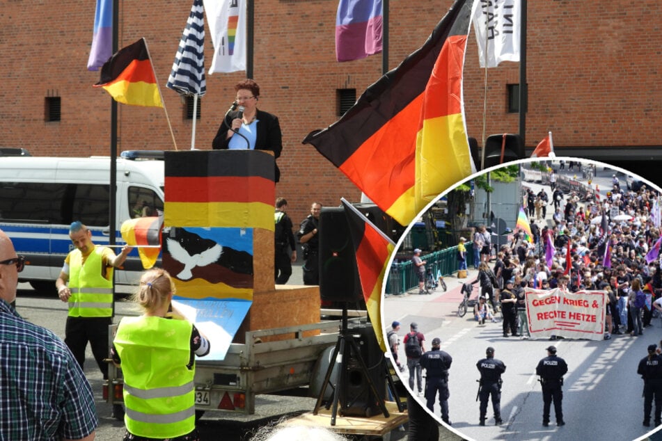 Lange Gesichter bei der AfD: Demo floppt gewaltig