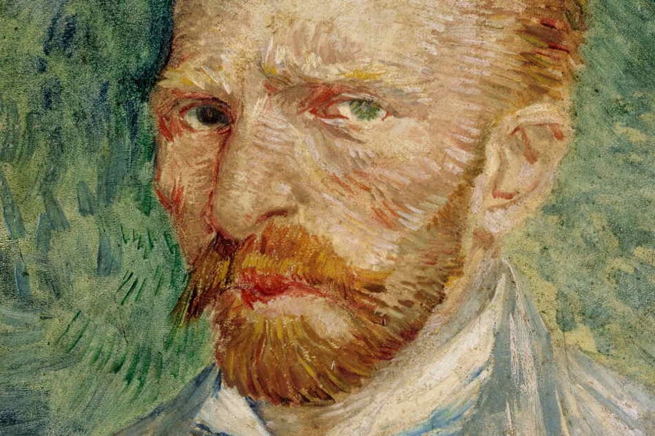 Das Bild zeigt ein Selbstporträt von Vincent van Gogh.