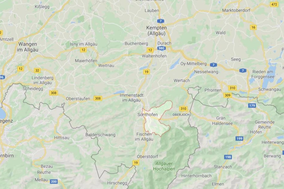 In Sonthofen im Oberallgäu wurde eine Leiche gefunden.