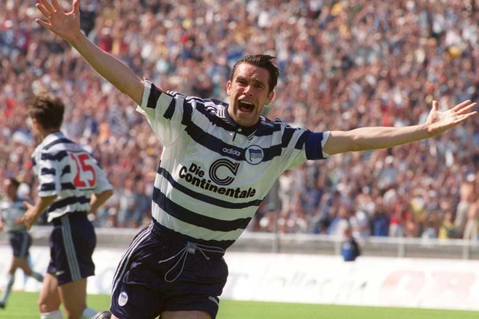Rekordtorschütze und heutiger Manager Michael Preetz.