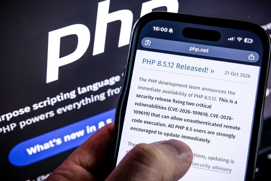 Eine PHP-Schwachstelle kann Angreifern im Web die vollständige Kontrolle über Server geben. (Symbolbild)