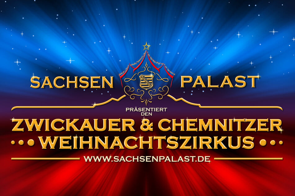 Der Sachsenpalast Weihnachtszirkus von 19. Dezember bis 5. Januar in Chemnitz und Zwickau.