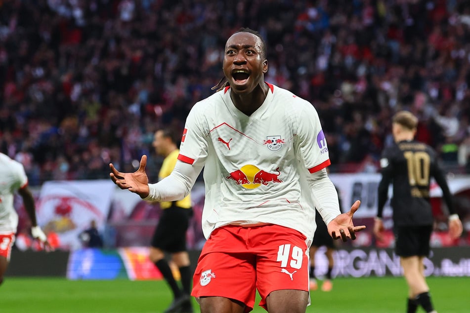 Yan Dioamnde (18) war der entscheidende Mann beim 3:1 gegen den VfB Stuttgart.