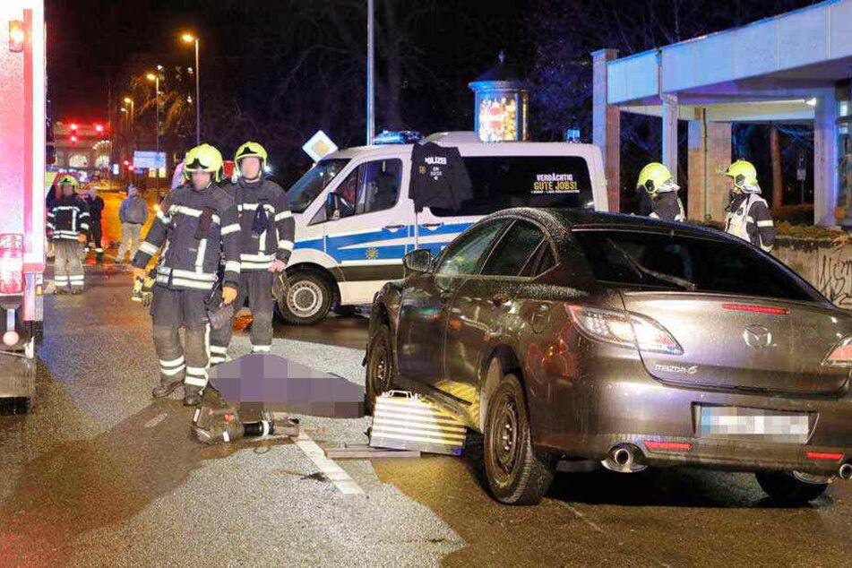 Die junge Frau wurde bei dem Unfall so schwer verletzt, dass sie noch vor Ort verstarb.