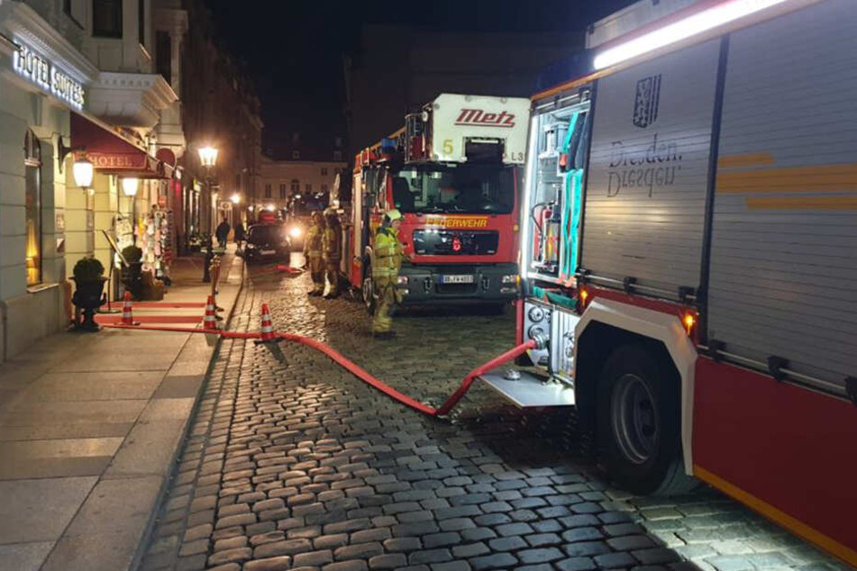 Das Hotel Suitess musste evakuiert werden.