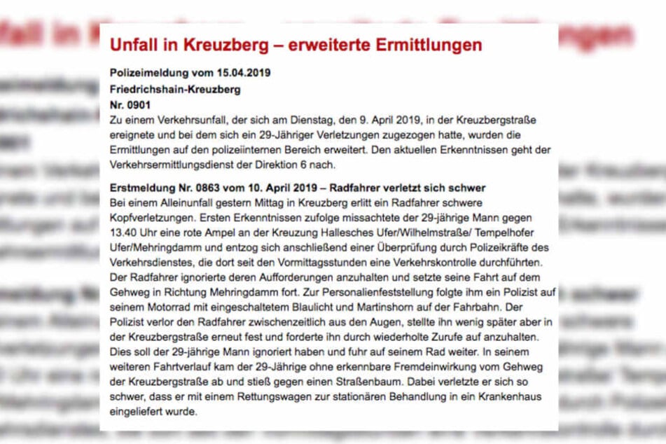 Die aktualisierte Pressemitteilung.