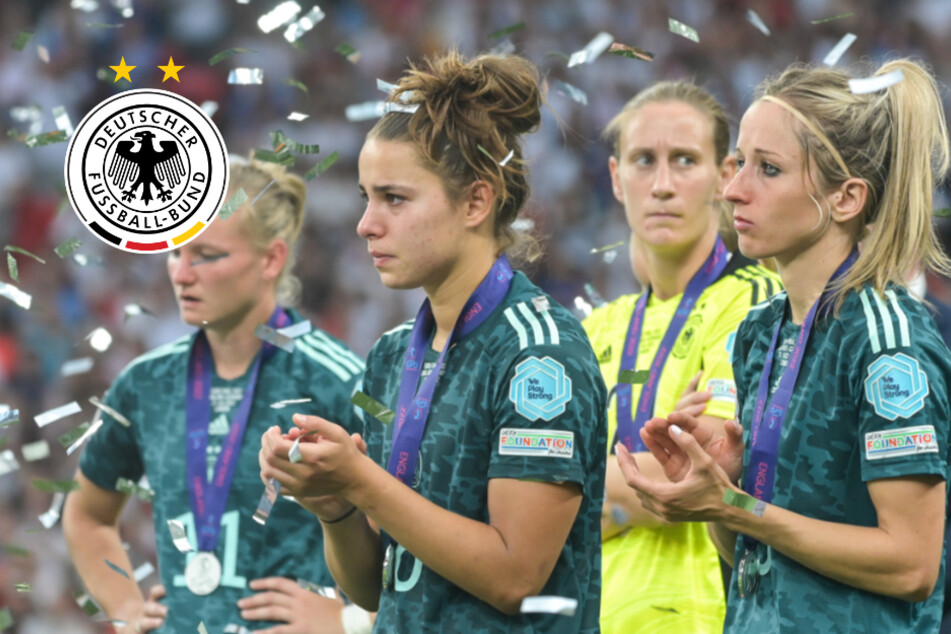 DFB-Frauen "mega unglücklich": Viele Tränen nach Silber in Wembley