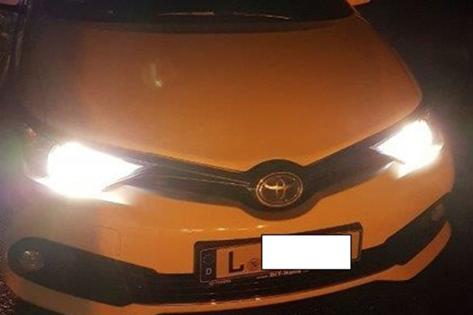 Diesen geklauten Toyota konnte die Polizei einem Dieb (21) wieder abnehmen.