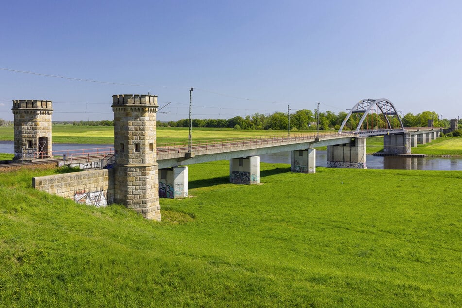 Die Elbebrücke Torgau 2.