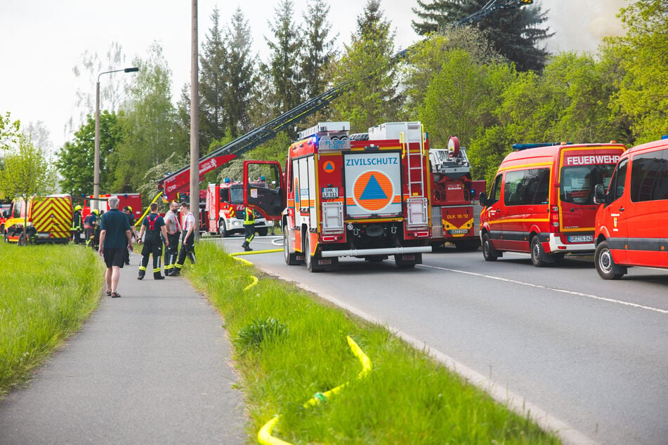 Zahlreiche Einsatzkräfte waren vor Ort.