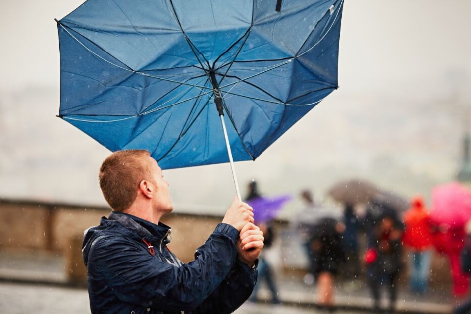 Der Regenschirm wird Euch auch in den nächsten Tagen um die Nase wehen.