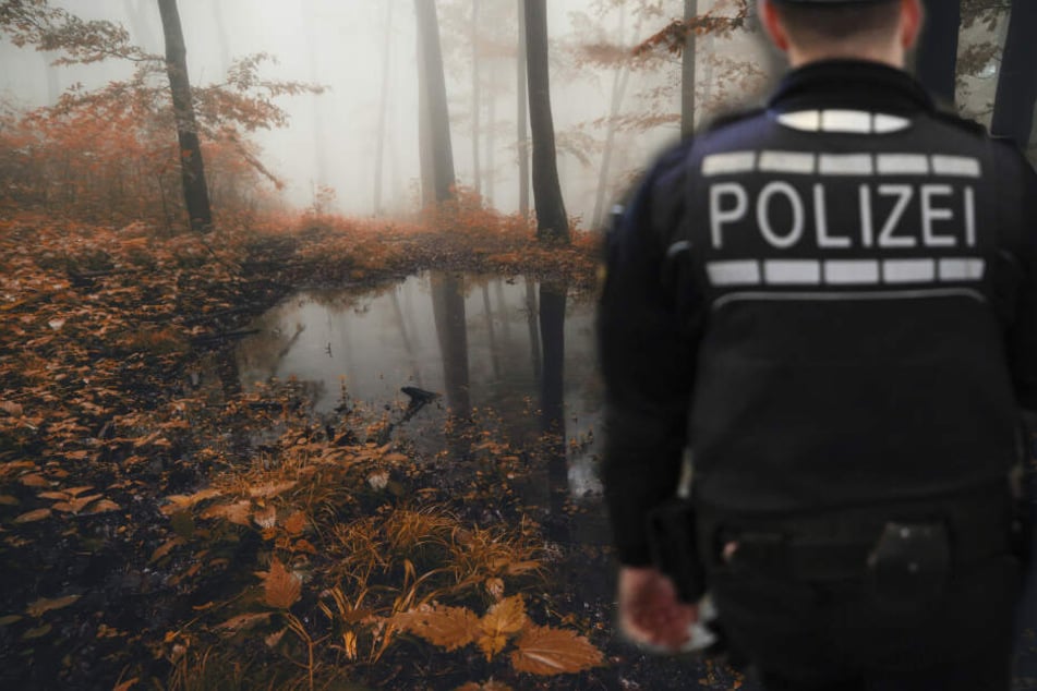 Fotomontage: Die Leiche des 43-Jährigen trieb im Frankfurter Liederbach (Symbolbild).