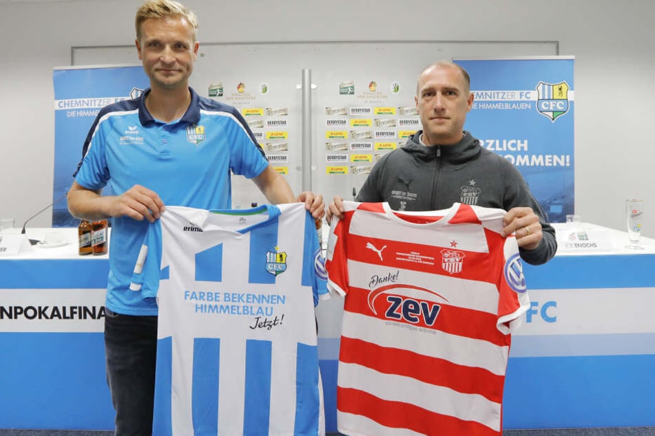 David Bergner (l.) und Joe Enochs.