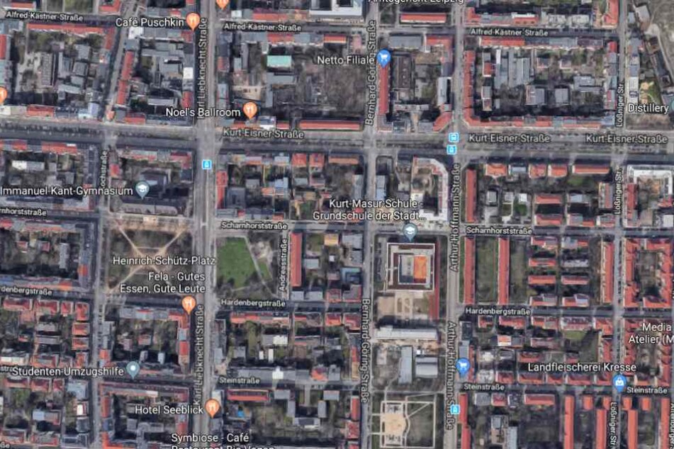 Der Vorfall ereignete sich an der Scharnhorststraße im Leipziger Süden.